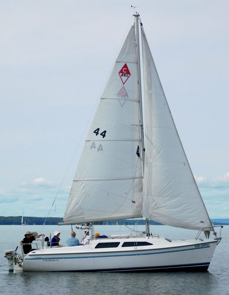 250 ft sailboat